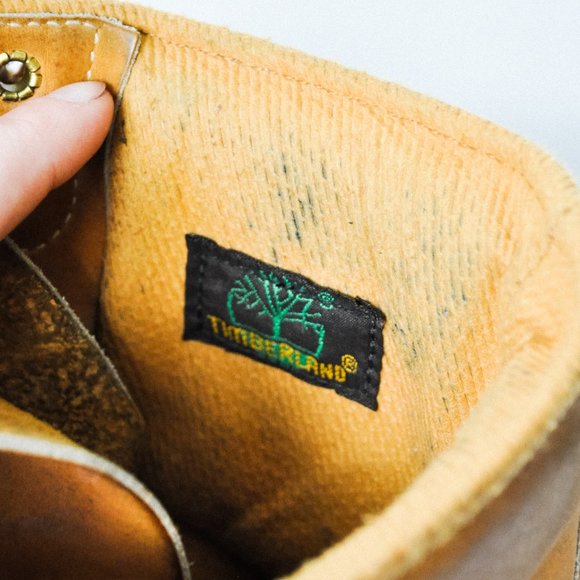 Vintage Timberland 9-Eye Wheat Boots - Picture 7 of 12